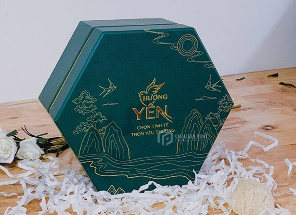 In Hộp Giấy Lục Giác